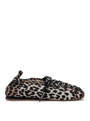 GANNI: Bailarinas - Bailarinas - Estampado Animalier