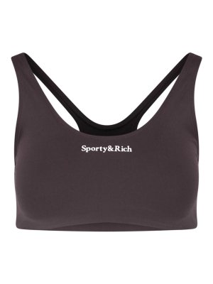 SPORTY & RICH: Tops & Tank tops - Logo sports bralette