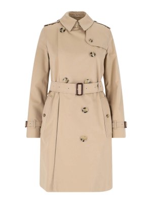 BURBERRY: trench coats - heritage kensington trench coat