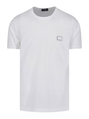 DOLCE & GABBANA: Tシャツ - Tシャツ - 白