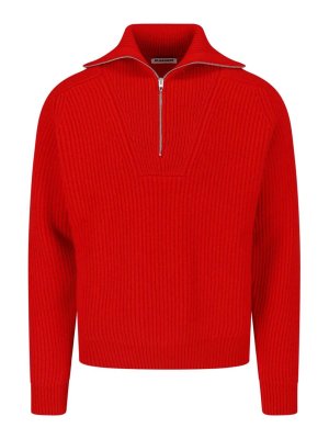 JIL SANDER: maglia a collo alto e polo - Maglione zip