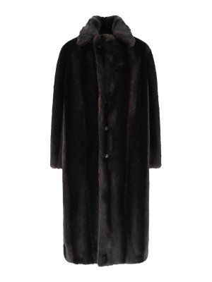 MM6 MAISON MARGIELA: Fur & Shearling Coats - Faux fur coat