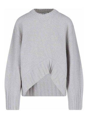 The Attico: Pull col rond - Pull Col Rond - Gris