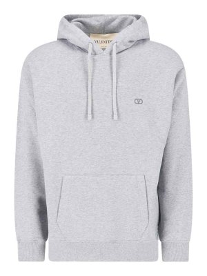 VALENTINO GARAVANI: Sweatshirts & Pulls - Sweat-Shirts - Gris