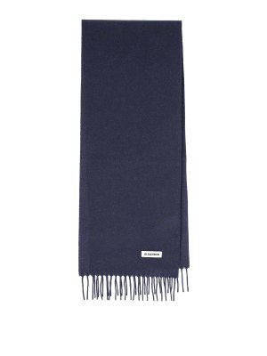 JIL SANDER: Écharpes - Écharpe - Bleu