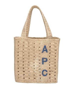 A.P.C.: トートバッグ - トートバッグ - ベージュ
