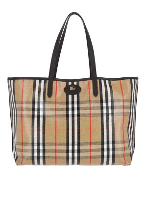 BURBERRY: Handtaschen - Shopper - Beige