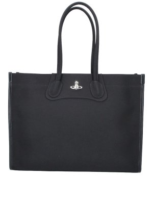 VIVIENNE WESTWOOD: Handtaschen - Shopper - Schwarz