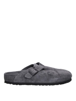 BIRKENSTOCK: Zapatos chinelas - Chinelas - Gris