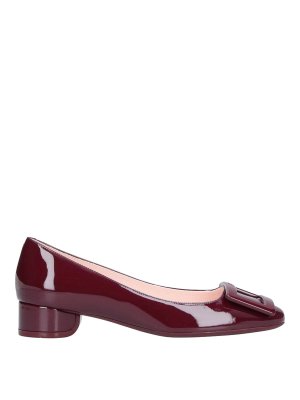 ROGER VIVIER: フラットシューズ - フラットシューズ - 赤