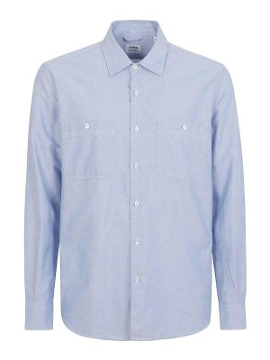 ASPESI: Chemises - Chemise - Bleu Clair