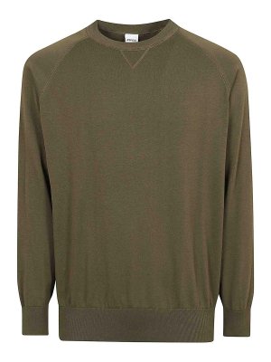 ASPESI: Sweatshirts und Pullover - Sweatshirt - Dunkelgrün