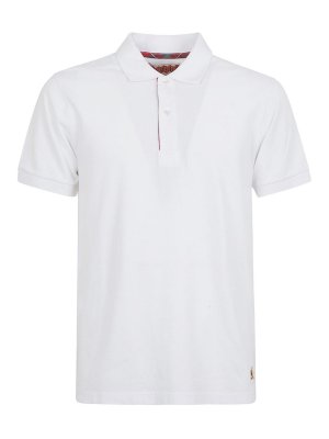 BARACUTA: polo shirts - Tartan placket polo