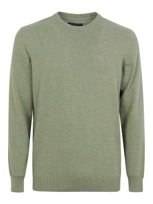 BARBOUR: crew necks - Pima cotton crew