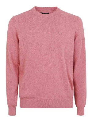 BARBOUR: crew necks - Pima cotton crew