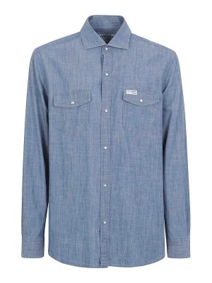 FAY: Chemises - Chemise - Bleu Clair