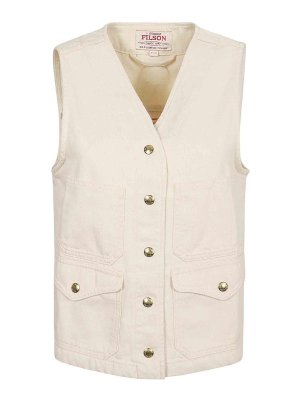 FILSON: Westen - Weste - Beige