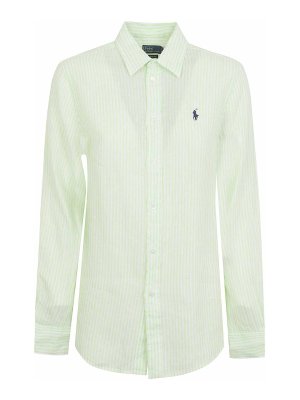 POLO RALPH LAUREN: Camisas - Camisa - Plata