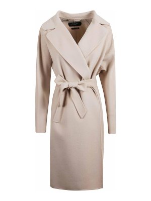WEEKEND MAX MARA: Abrigos semilargos - Abrigo Midi - Beis Claro