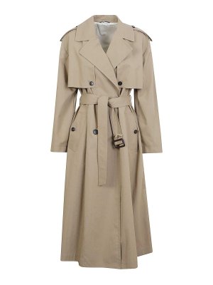 WEEKEND MAX MARA: Trenchcoats - Trenchcoat - Beige