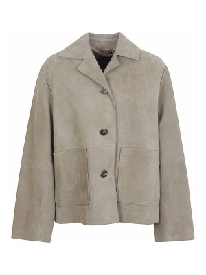 WEEKEND MAX MARA: leather jacket - Jacket