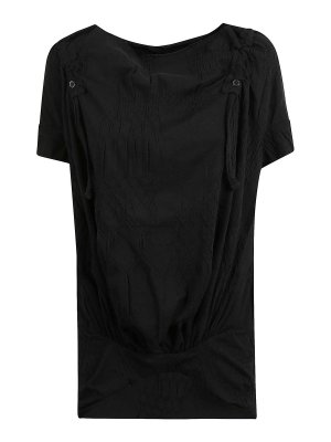 YOHJI YAMAMOTO: T-shirts - T-Shirt - Schwarz