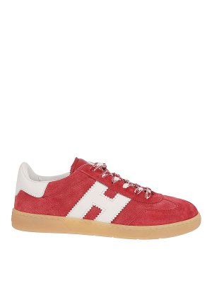 HOGAN: Chaussures de sport - Baskets - Rouge