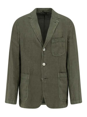 ASPESI: blazers - Samuraki linen blazer
