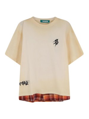 BARROW: Tシャツ - Tシャツ - ベージュ