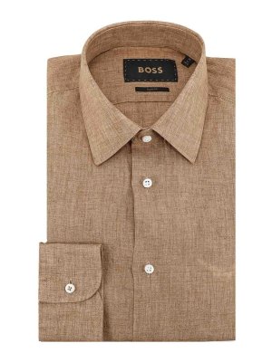 Hugo Boss: シャツ - シャツ - ベージュ