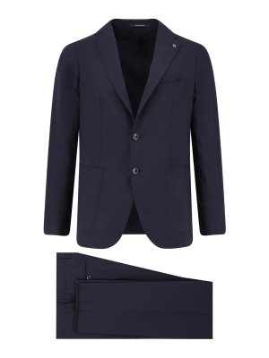 TAGLIATORE: pantaloni casual - Abito in lana vergine e seta
