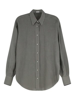 BRUNELLO CUCINELLI: Hemden - Hemd - Hellbraun