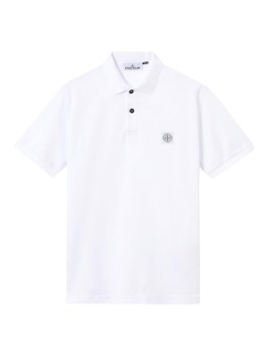 STONE ISLAND: Polos  - Polo - Blanc
