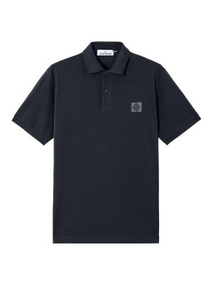 STONE ISLAND: Polos  - Polo - Bleu Foncé