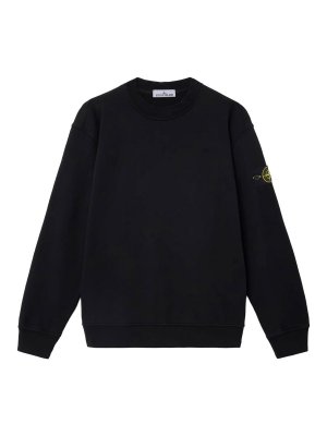 STONE ISLAND: Sweatshirts & Pulls - Sweat-Shirts - Noir