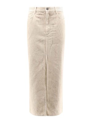 Isabel Marant Etoile: Jupes midi et au genou - Jupe Midi - Beige Clair