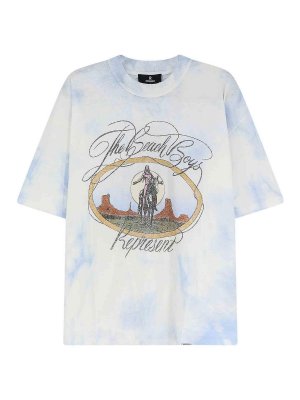 REPRESENT: beach accessories - Beach boys t-shirt in cotton blend