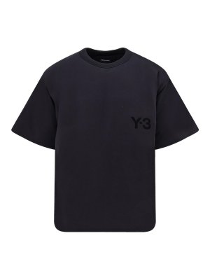 Y-3: Sweatshirts & Sweaters - Padded jersey sweatshirt