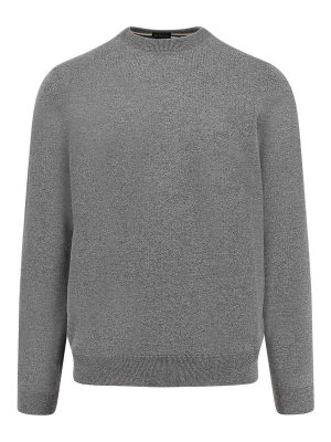 Hugo Boss: crew necks - Virgin wool sweater