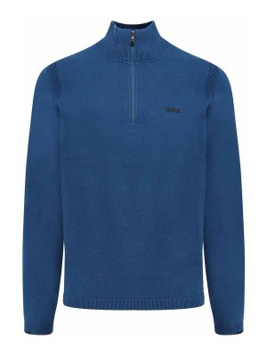 Hugo Boss: maglia collo rotondo - Maglia in misto cotone