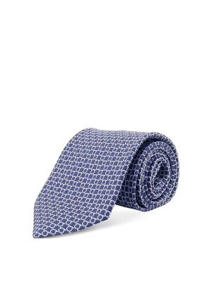 SALVATORE FERRAGAMO: ties & bow ties - Carat silk tie