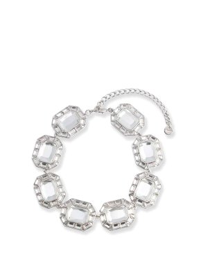 Self Portrait: Collane - Collana silver crystal