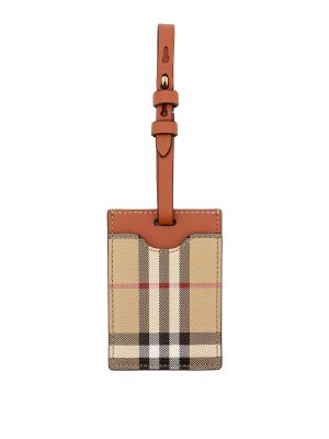 BURBERRY: wallets & purses - Coated canvas tag