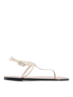 ATP ATELIER: Sandalen - Sandalen - Hellbeige