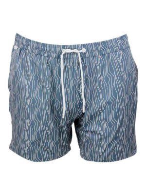 04651/A TRIP IN A BAG: Badeanzüge und Badehosen - Badehose - Hellblau