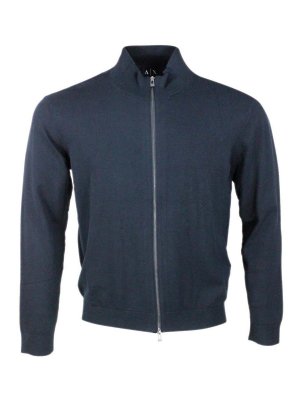 ARMANI EXCHANGE: Pull col rond - Pull Col Rond - Bleu