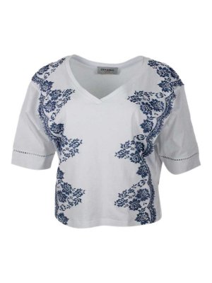 ERMANNO FIRENZE: T-shirts - T-Shirt - Weiß