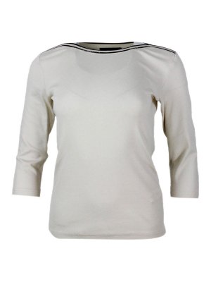 FABIANA FILIPPI: Camisetas - Camiseta - Crema
