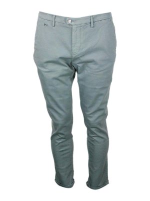 TRAMAROSSA: Casual Hosen - Casual Hose - Hellgrün