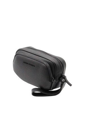 ARMANI EXCHANGE: クラッチバッグ - クラッチバッグ - 黒